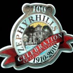 Zephyrhills Centennial Window Cling